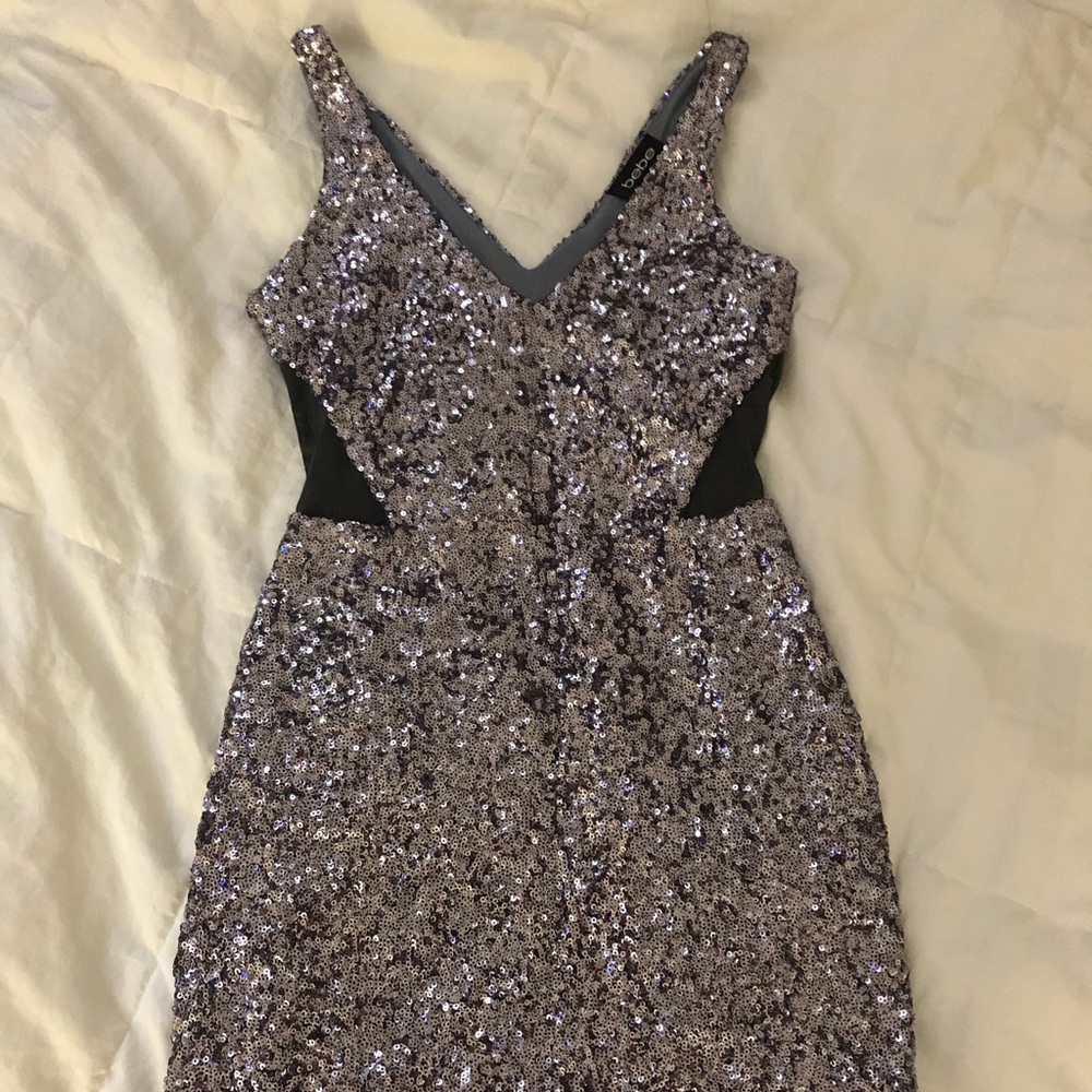 Bebe Sequin Dress